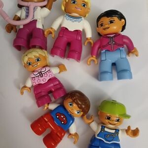 Colorful Kids Toy Figures Set